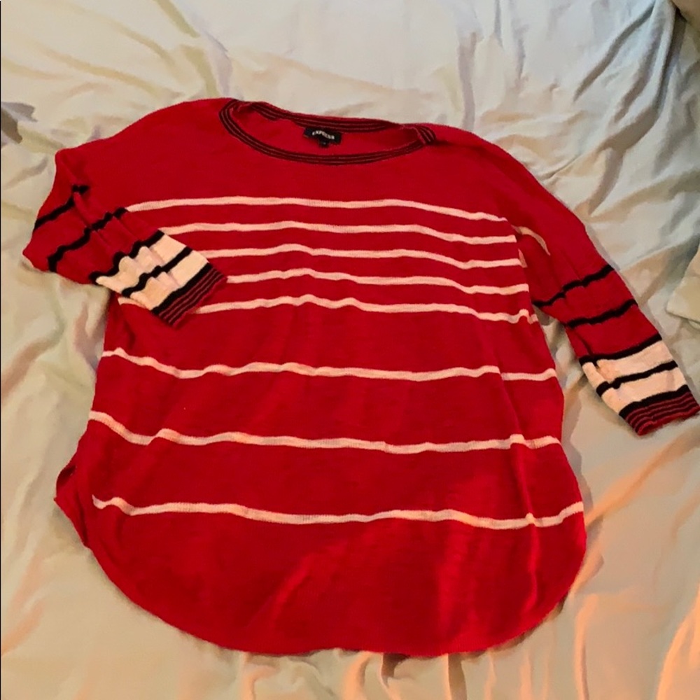 NWOT❣️EXPRESS Striped Sweater